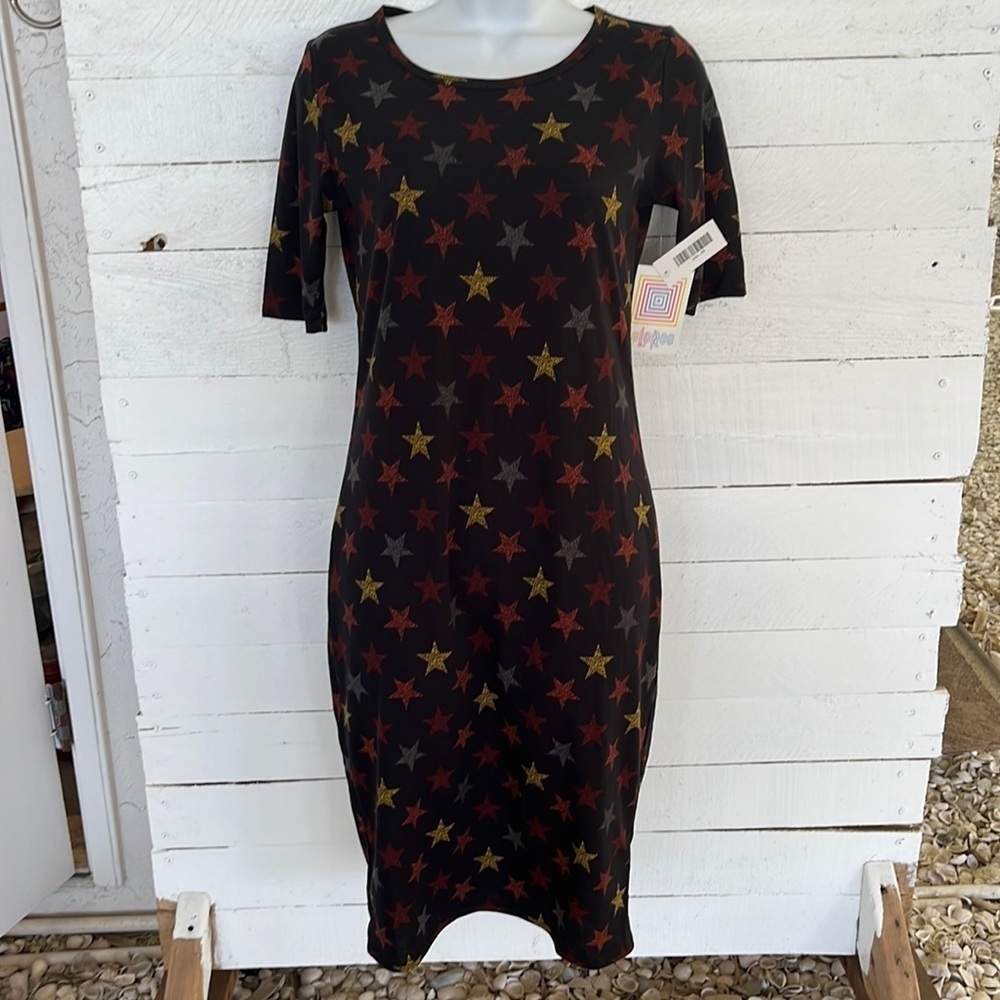 Lularoe Julia Stars Dress XS